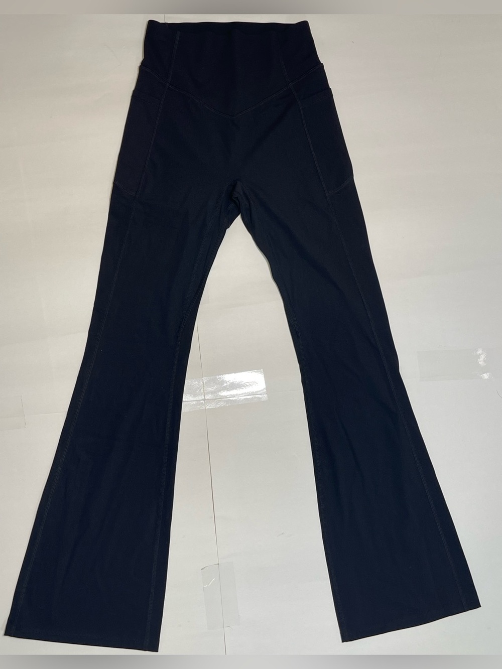 HALARA Women’s Black High-Rise Flared Leg Yoga Pants Size XS Petite NWOT